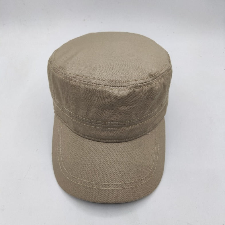 Cream army hat 100% cotton