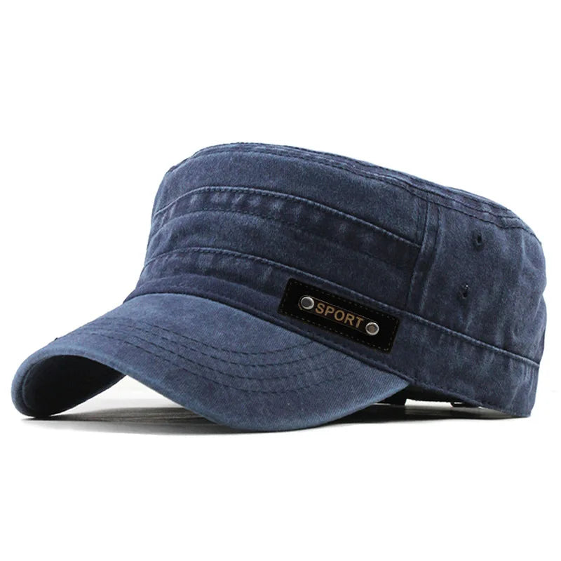 Blue US army hats for men